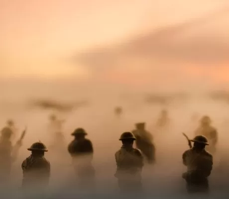Soliders at war